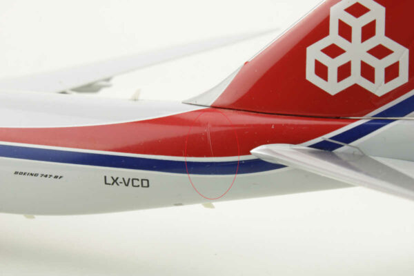*2.Wahl* Boeing 747-8F Cargolux LX-VCD Herpa 554879 1:200 *2nd choice* – Bild 4