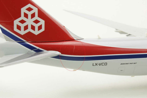 *2.Wahl* Boeing 747-8F Cargolux LX-VCD Herpa 554879 1:200 *2nd choice* – Bild 5