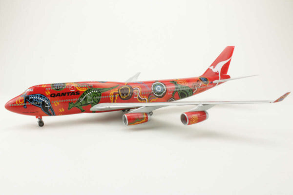 Boeing 747-400 Qantas "Wunala Dreaming" VH-OJB Herpa 550505 1:200 – Bild 3