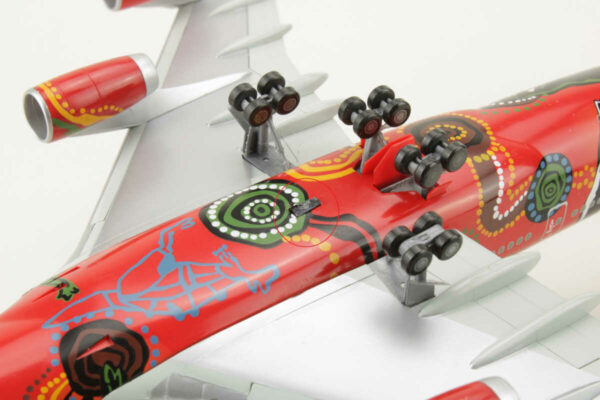 Boeing 747-400 Qantas "Wunala Dreaming" VH-OJB Herpa 550505 1:200 – Bild 4