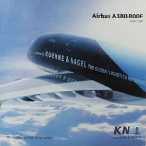 Airbus A380-800F Kühne & Nagel Herpa 550642 1:200