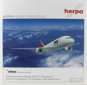 Boeing 787-8 Northwest Airlines N787US Herpa 552011 1:200
