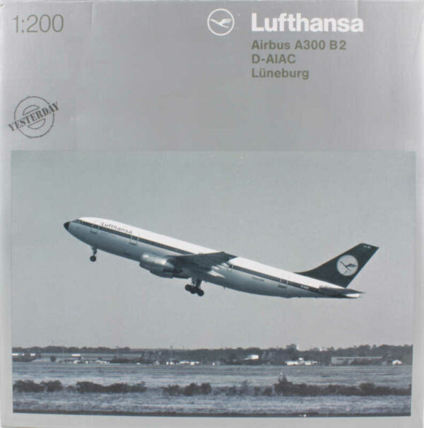 Airbus A300 B2 Lufthansa "Lüneburg" D-AIAC Herpa 556057 1:200