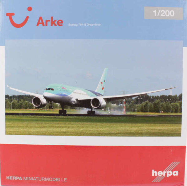 Boeing 787-8 Dreamliner Arke "#dreamcatcher" PH-TFK Herpa 557122 1:200