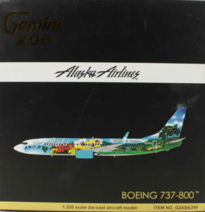 Boeing 737-800 Alaska Airlines "Spirit of the Islands" N560AS Gemini Jets G2ASA399 1:200