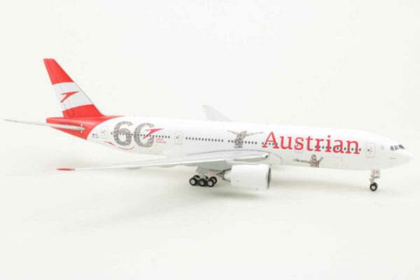 Boeing 777-200ER Austrian "60 years" OE-LPF Gemini Jets GJAUA1814 1:400 – Bild 2
