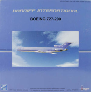 *2.Wahl*  Boeing 727-200 Braniff Blue InFlight200 IF722015 1:200 *2nd choice*
