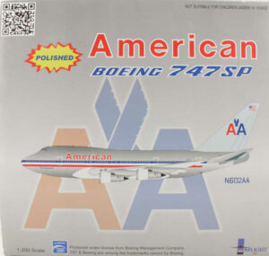 Boeing 747SP American Airlines N602AA Inflight200 IF747SP602P 1:200