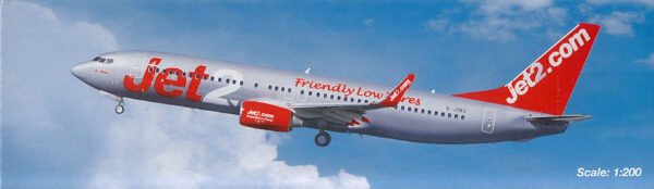 Boeing 737-800 Jet.com G-JZBU PPC Holland 1:200 Snap-Fit – Bild 2