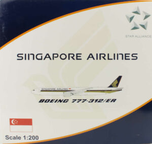 Boeing 777-312/ER Singapore Airlines 9V-SWR JC Wings XX2813 1:200
