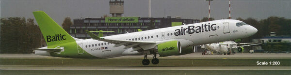 Airbus A220-300 airBaltic YL-AAZ PPC Holland 1:200 Snap-Fit – Bild 2