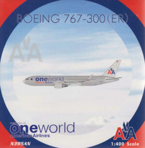 Boeing 767-300ER American Airlines "OneWorld" N395AN Phoenix 04555 1:400