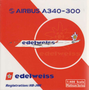 Airbus A340-300 Edelweiss HB-JME Phoenix 11749 1:400