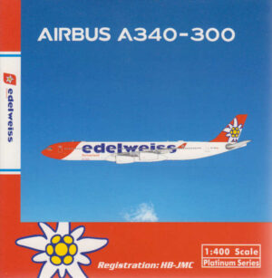 Airbus A340-300 Edelweiss HB-JMC Phoenix 11887 1:400