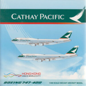 Boeing 747-400 Cathay Pacific B-HUI JC Wings 4002-01 1:400