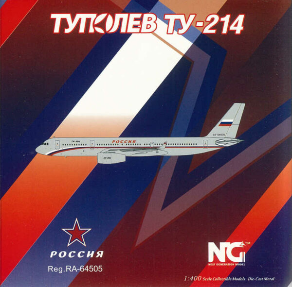 Tupolev TU-214 Russia State Transport Company RA-64505 NG Models 40020 1:400