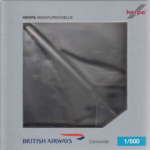 Concorde British Airways G-BOAC Herpa 507035 1:500