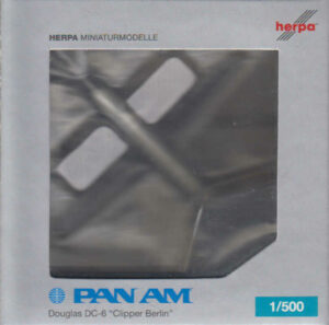 Douglas DC-6 Pan Am "Clipper Berlin" N6117C "ILA 100 years" Herpa 517362 1:500
