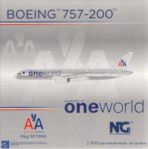 Boeing 757-200 American Airlines "OneWorld" N174AA NG Models 53178 1:400