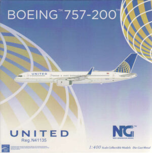 Boeing 757-200 United Airlines N41135 NG Models 53179 1:400
