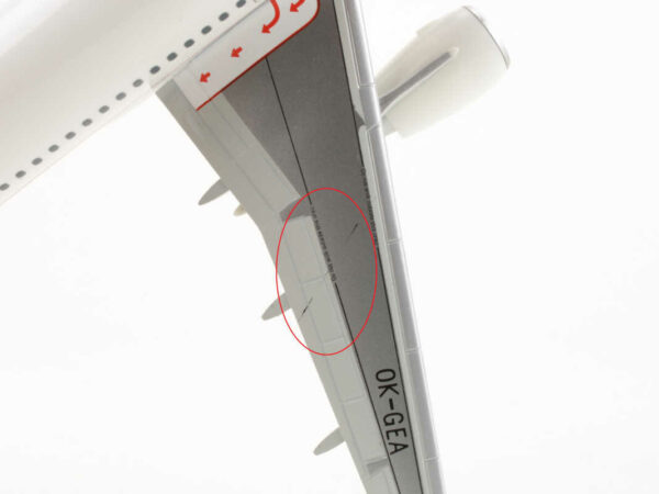 *2.Wahl* Airbus A320 Czech Airlines OK-GEA Herpa 551151 1:200 *2nd choice* – Bild 3