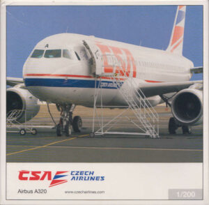 *2.Wahl* Airbus A320 Czech Airlines OK-GEA Herpa 551151 1:200 *2nd choice*