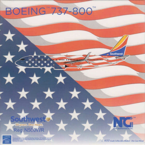 Boeing 737-800 Southwest Airlines N500WR NG Models 58110 1:400