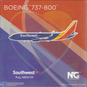 Boeing 737-800 Southwest Airlines N8541W NG Models 58121 1:400