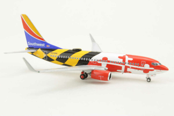 Boeing 737-700 Southwest Airlines "Maryland One" N214WN NG Models 77007 1:400 – Bild 2