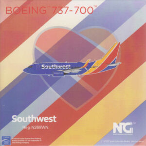 Boeing 737-700 Southwest Airlines N269WN NG Models 77041 1:400