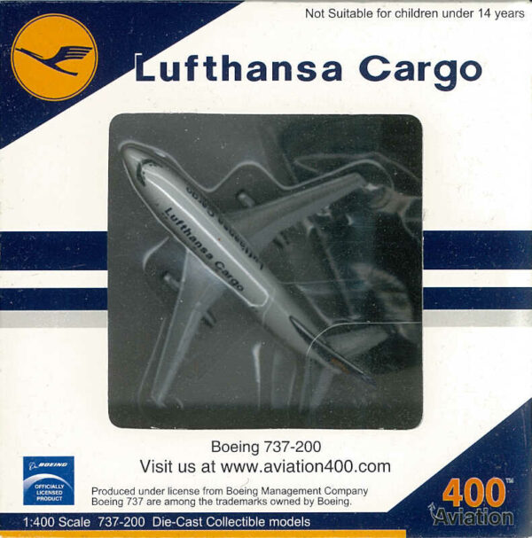 Boeing 737-200 Lufthansa Cargo D-ABHE Aviation 400 AV4732019 1:400