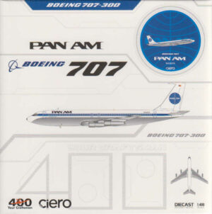 Boeing 707 Pan Am N435PA Big Bird BB4-707-003 1:400