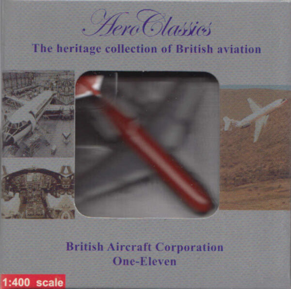 BAC 111 One-Eleven British Airways G-AVOE Aeroclassics 1:400