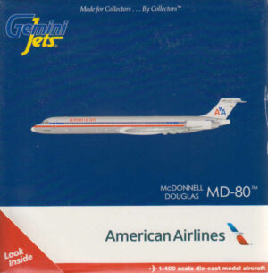 McDonnell Douglas MD-80 American Airlines N573AA Gemini Jets GJUAL1113 1:400