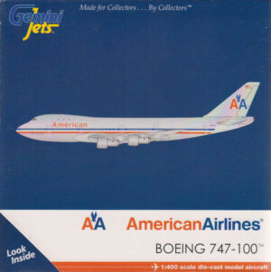 Boeing 747-100 American Airlines N9674 Gemini Jets GJAAL1205 1:400