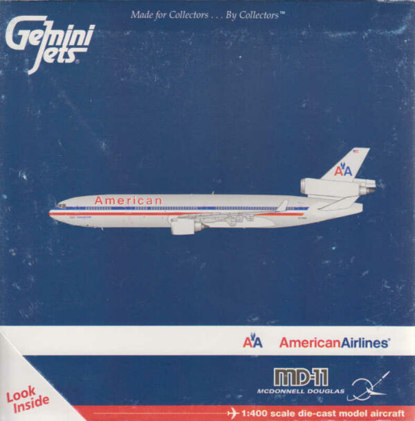 McDonnell Douglas MD-11 American Airlines N1765B "Metal Version" Gemini Jets GJAAL262XO 1:400