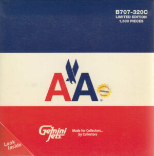 Boeing 707-320C American Airlines "American Freighter" Gemini Jets GJAAL297 1:400