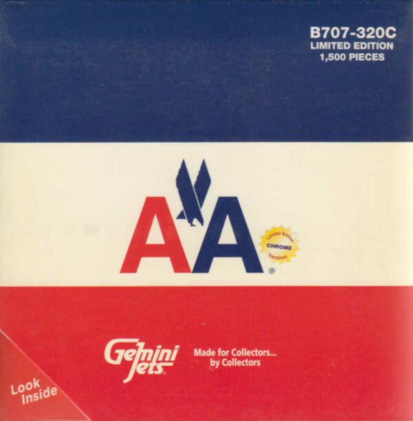 Boeing 707-320C American Airlines "American Freighter" Gemini Jets GJAAL297 1:400