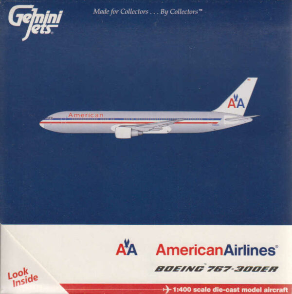 Boeing 767-300ER American Airlines N390AA Gemini Jets GJAAL326 1:400