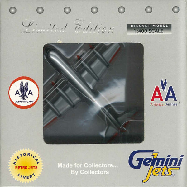Lockheed L-188 Electra American Airlines N6128A Gemini Jets GJAAL491 1:400