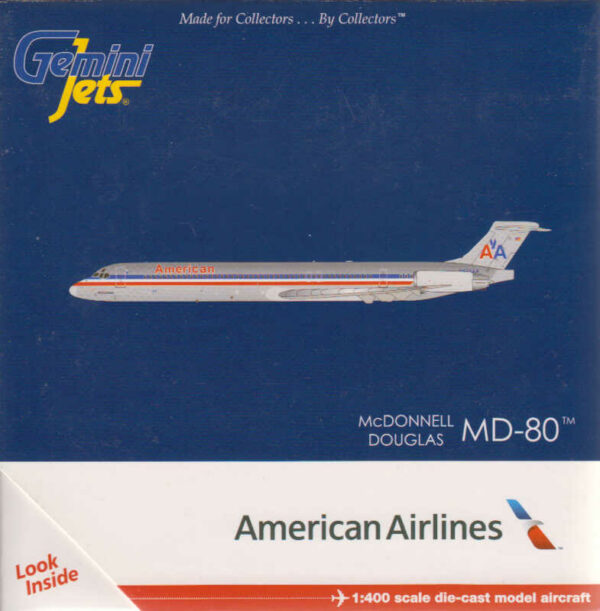 McDonnell Douglas MD-80 American Airlines N574AA Gemini Jets 1:400