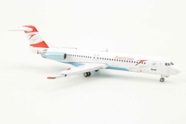 Fokker 100 Austrian "Austrian says goodbye" OE-LVE Gemini Jets GJAUA1740 1:400 – Bild 2