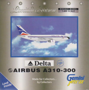 Airbus A310-300 Delta Air Lines N840AB Gemini Jets GJDAL331 1:400