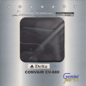 Convair CV-880 Delta Air Lines N8801E Gemini Jets GJDAL504 1:400