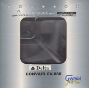 Convair CV-880 Delta Air Lines N8817E Gemini Jets GJDAL505 1:400