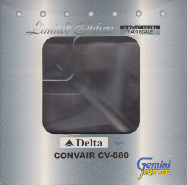Convair CV-880 Delta Air Lines N8817E Gemini Jets GJDAL505 1:400