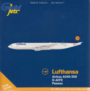 Airbus A340-300 Lufthansa "Passau" D-AIFE Gemini Jets GJDLH1226 1:400