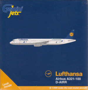 Airbus A321-100 Lufthansa D-AIRR Gemini Jets GJDLH1619 1:400