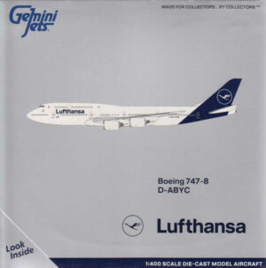 Boeing 747-8 Lufthansa D-ABYC Gemini Jets GJDLH1779 1:400