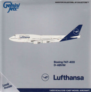 Boeing 747-400 Lufthansa D-ABVM Gemini Jets GJDLH1826 1:400